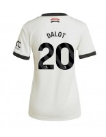 Manchester United Diogo Dalot #20 Tredjedrakt Dame 2024-25 Korte ermer